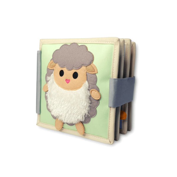 Quietbook "Happy Sheep" für Kinder ab 4 Monaten