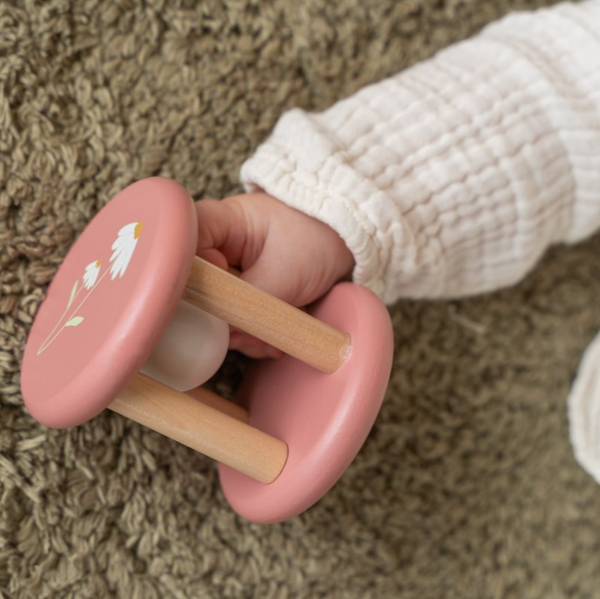 Babyrassel "Pink" von Little Dutch