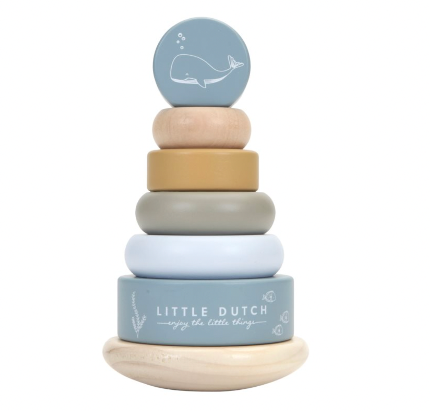 Stapelturm von Little Dutch, blau