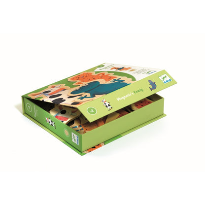 Holzmagnete "Crazy" von Djeco