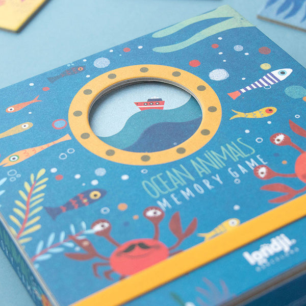 Memoryspiel "Ocean Animals" für Kinder ab 3 Jahren