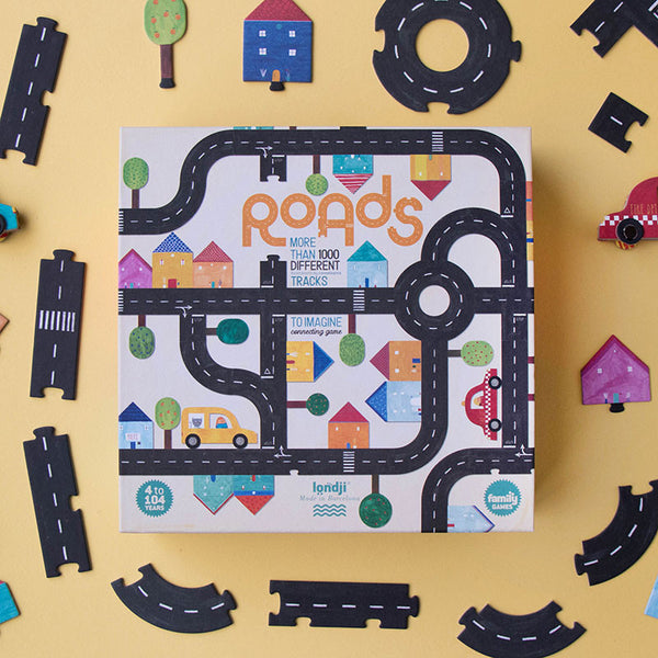 "Roads" - Familienspiel für Kinder ab 4 Jahren