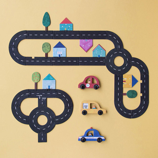 "Roads" - Familienspiel für Kinder ab 4 Jahren