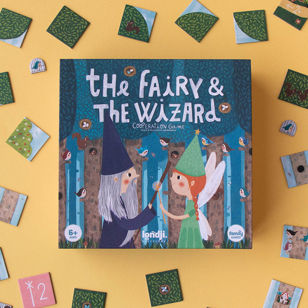 "The fairy & the Wizard" - Familienspiel für Kinder ab 6 Jahren