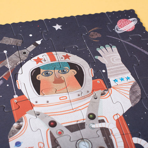 "Astronauten" - Puzzle für Kinder ab 3 Jahren