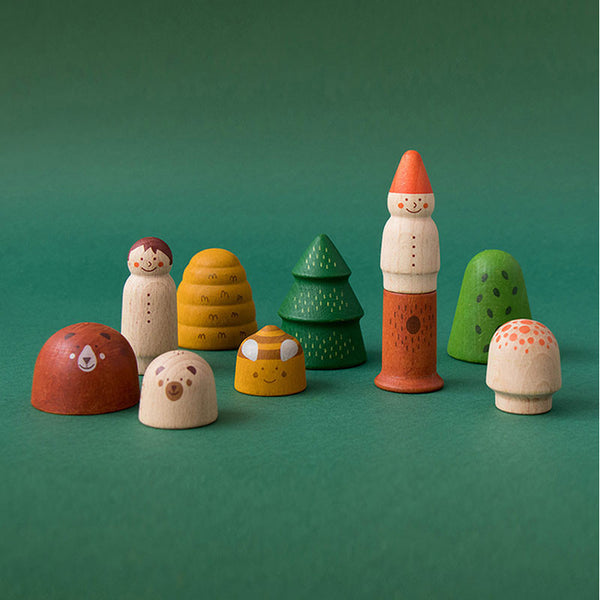 Holzspielzeug "Wooden World Forest" aus Holz für Kinder ab 2 Jahren