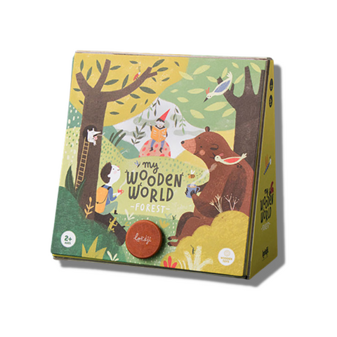 Holzspielzeug "Wooden World Forest" aus Holz für Kinder ab 2 Jahren
