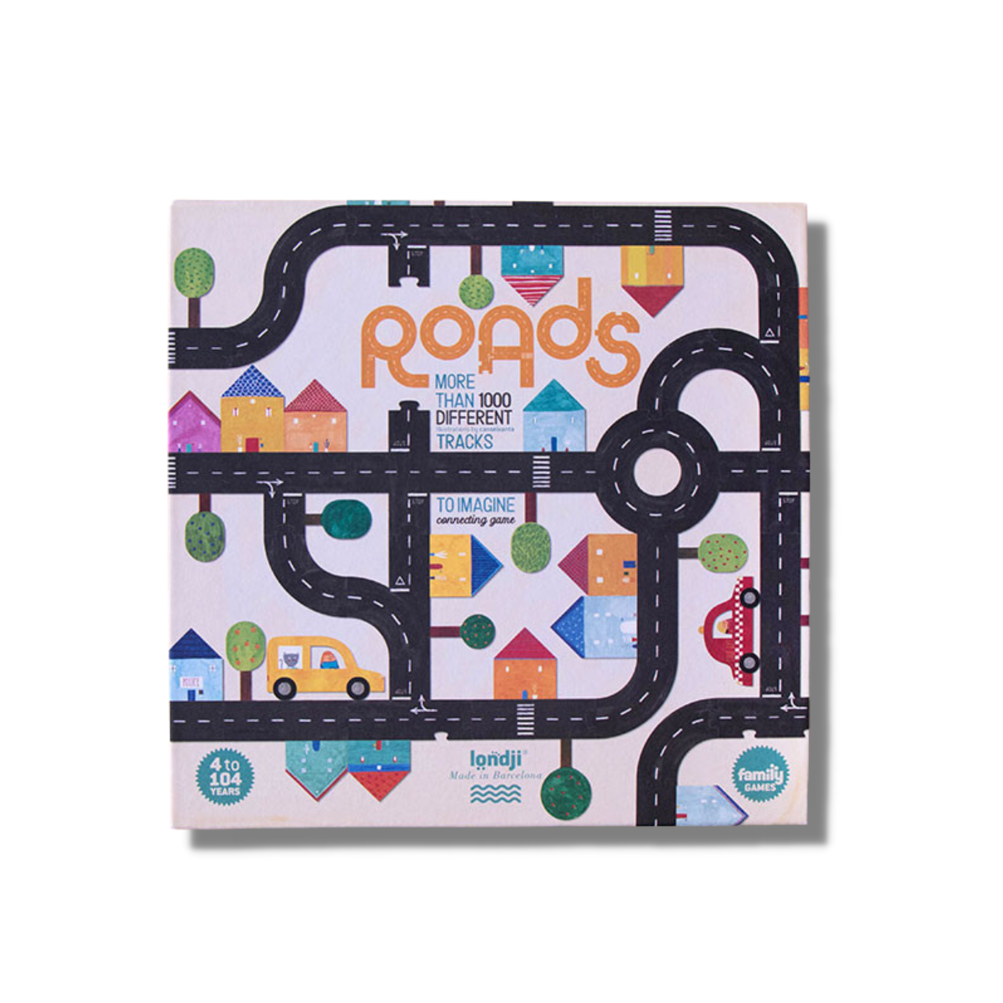 "Roads" - Familienspiel für Kinder ab 4 Jahren