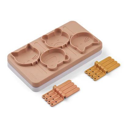 Eis selber machen mit den Silikonformen von Liewood, 2er Set