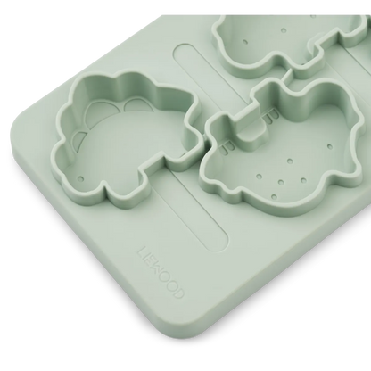 Eis selber machen mit den Dinosaurier-Silikonformen von Liewood, 2er Set