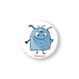 Mini-Button "Monster" in verschiedenen Varianten von Krima & Isa