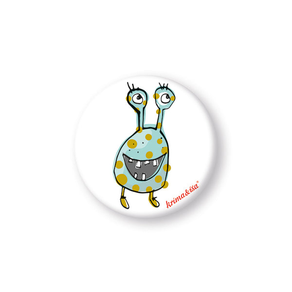 Mini-Button "Monster" in verschiedenen Varianten von Krima & Isa