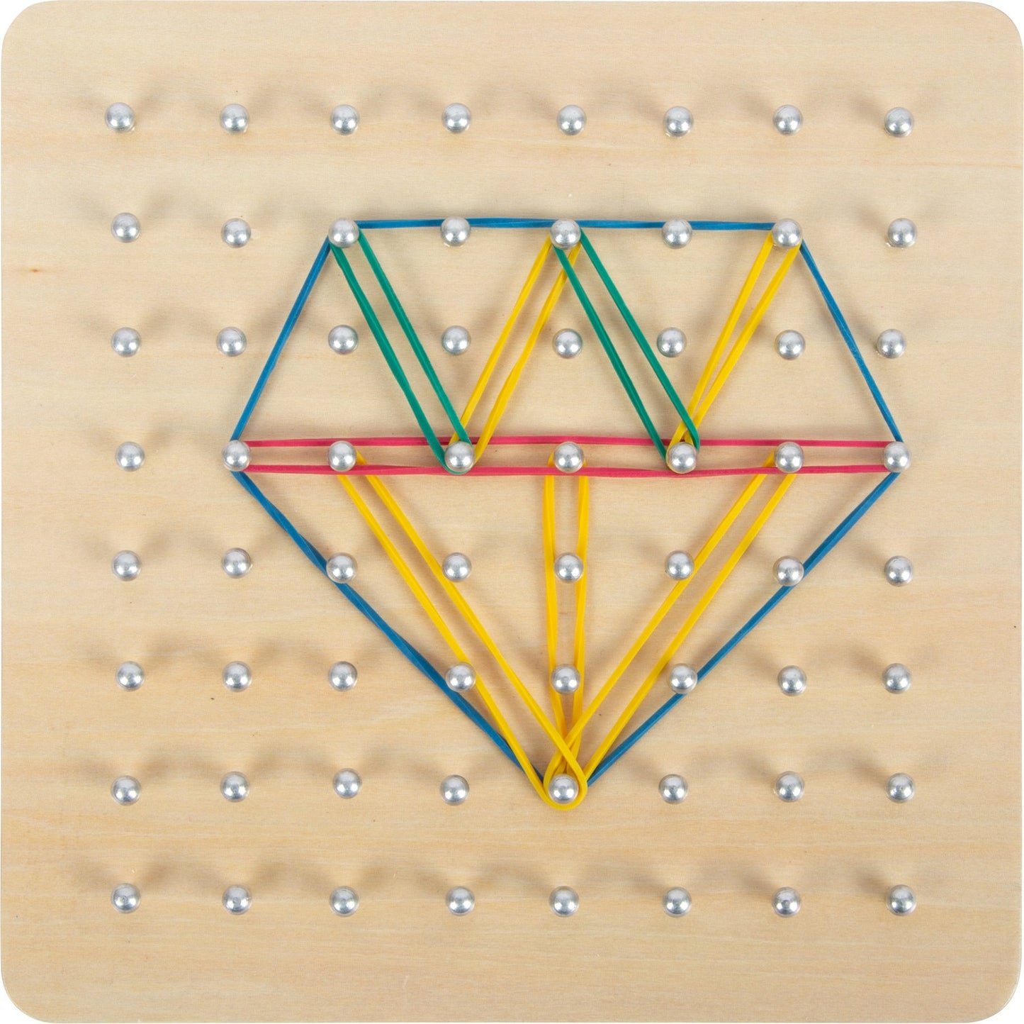 Geoboard aus Holz - perfekt für die Feinmotorik von Small Foot
