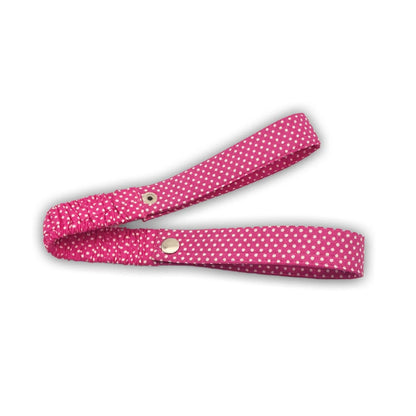 Buggyband für Mini-Quiet Books, rosa
