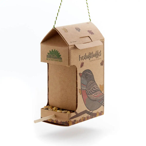DIY Bausatz: Freiluftbuffet für Vögel