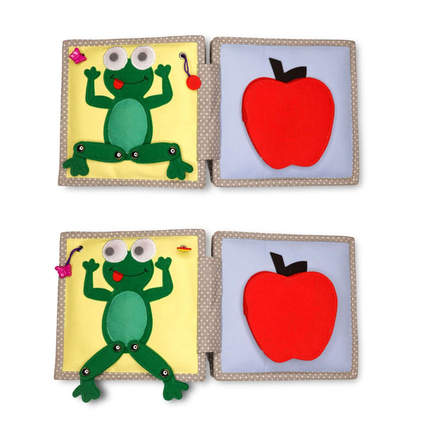 Quietbook "Dösender Löwe" für Kinder ab 12 Monaten