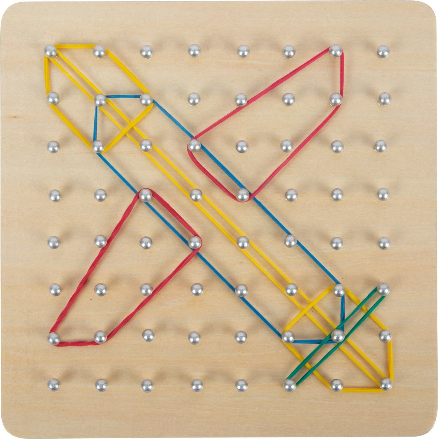 Geoboard aus Holz - perfekt für die Feinmotorik von Small Foot