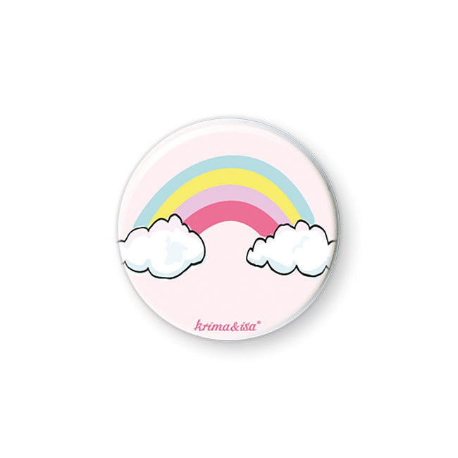 Mini-Button "Regenbogen" von Krima & Isa
