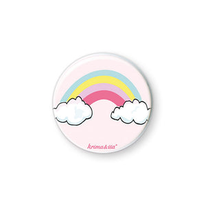 Mini-Button "Regenbogen" von Krima & Isa